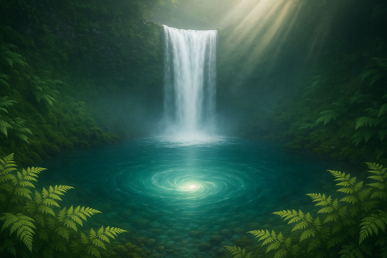 Waterfall background
